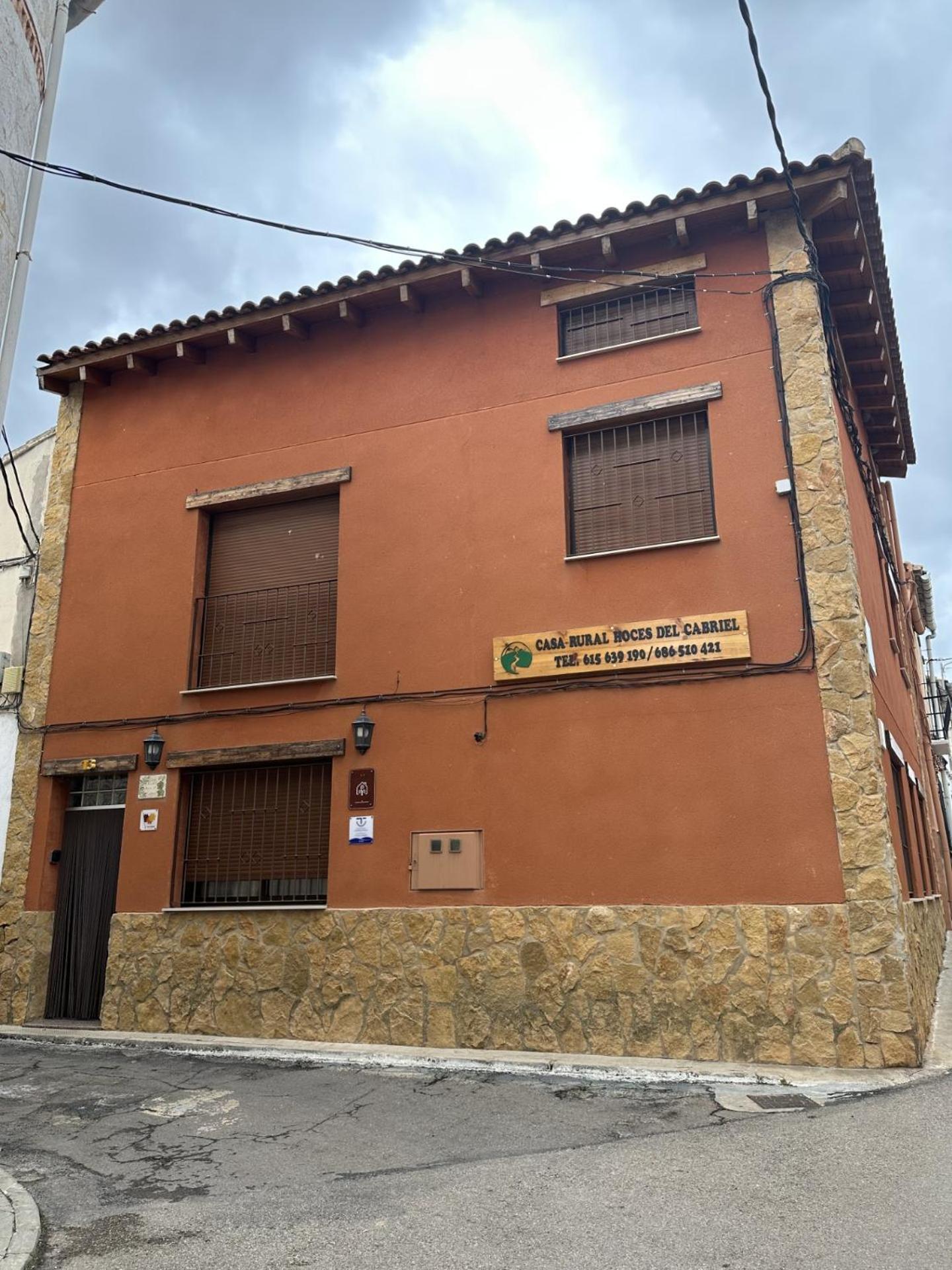 Casa Rural Hoces Del Cabriel 卡夫列尔河畔比利亚戈多 外观 照片